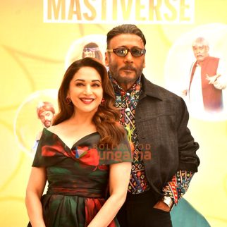 Photos: Madhuri Dixit and Jackie Shroff snapped outside The Great Indian Kapil Show sets