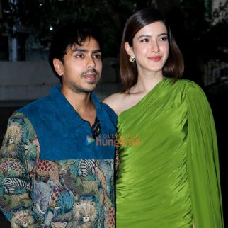 Photos: Shanaya Kapoor and Adarsh Gourav snapped promoting Tu Yaa Main
