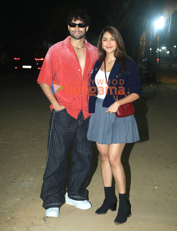 Photos: Siddhant Chaturvedi and Mrunal Thakur snapped at Lollapalooza Concert in Town