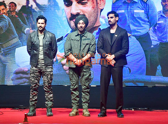 photos sunny deol varun dhawan ahan shetty and others grace ghar kab aaoge song launch from film border 2 11
