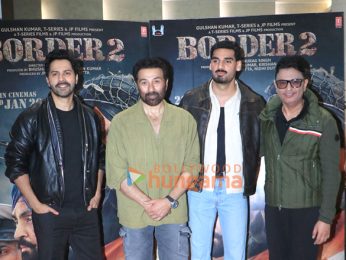 Photos: Sunny Deol, Varun Dhawan, Bhushan Kumar and others grace the success bash of Border 2 Photos: Sunny Deol, Varun Dhawan, Bhushan Kumar and others grace the success bash of Border 2