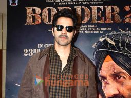 Photos: Varun Dhawan and Ahan Shetty snapped promoting Border 2