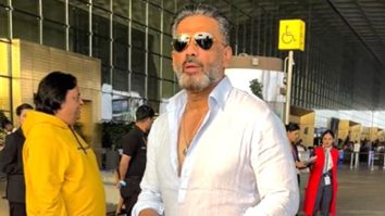 Suniel Shetty is always so cool & classy, papped at the airport