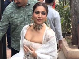 Bhumi Pednekar all decked in a beautiful traditional fit