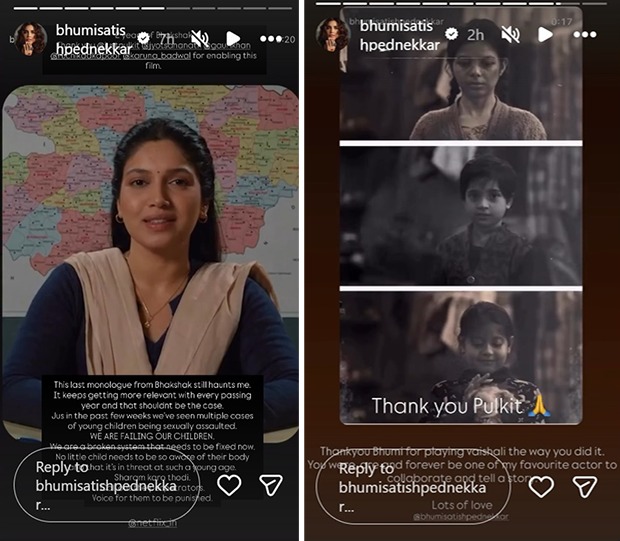 भूमि पेडनेकर ने भक्षक के 2 साल पूरे किए; उनका कहना है कि वह 'दिल टूट गई' हैं क्योंकि फिल्म का संदेश प्रासंगिक बना हुआ है