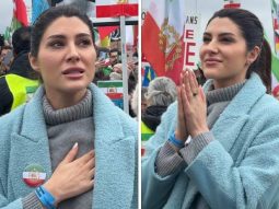 Elnaaz Norouzi joins 250,000-strong Munich protest for Iran; says “They risk their lives for freedom”