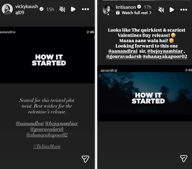 From Vicky Kaushal to Kriti Sanon, Bollywood is vibing to ‘Aankhein Chaar’ from Tu Yaa Main