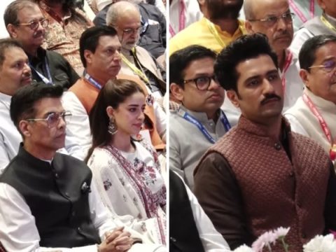 Karan Johar, Vicky Kaushal, Ananya Panday and others attend day 2 of the 100-year celebration event of RSS in Mumbai