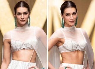 Kriti Sanon walks the ramp for Manish Malhotra at Dubai Fashion Week as sole showstopper