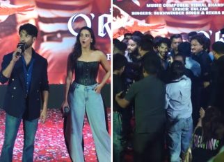 O’Romeo song launch: Shahid Kapoor, Triptii Dimri STUNNED as fans storm the stage to dance on ‘Paan Ki Dukaan’; bouncers save the day; Shahid’s quotes steal the show – “During promotions, roz Shendi lagti hai…roz DARR lagta hai…”