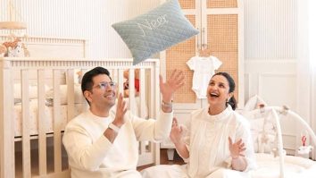 Parineeti Chopra and Raghav Chadha give a peek into Baby Neer’s minimalist blue-white nursery; reveal the thought behind the peaceful room