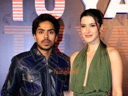 Photos: Adarsh Gourav, Shanaya Kapoor, Aanand. L. Rai and others attend the music album launch of the film Tu Yaa Main