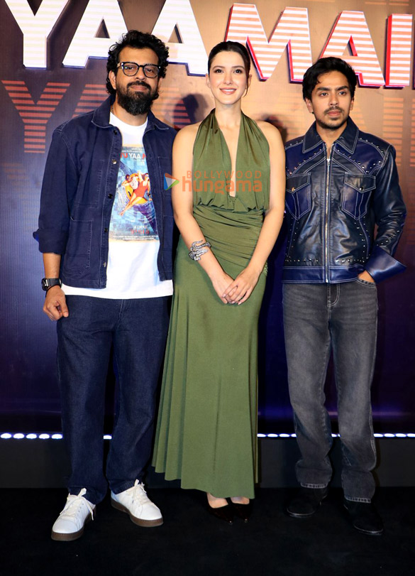 photos adarsh gourav shanaya kapoor aanand l rai and others attend the music album launch of the film tu yaa main 7