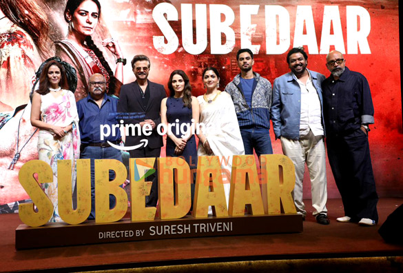 photos anil kapoor radhikka madan mona singh and others grace the trailer launch of subedaar 4