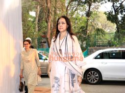 Photos: Hema Malini, Anu Malik, Poonam Dhillon and others attend the prayer meet of late Shri Anand Sagar
