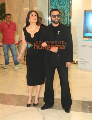 Photos: Saif Ali Khan and Kareena Kapoor Khan visit the Tiffany & Co boutique in Jio World Plaza, Mumbai