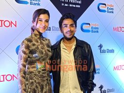 Photos: Shanaya Kapoor, Adarsh Gourav and others snapped on Day 2 of the Kala Ghoda Arts Festival 2026