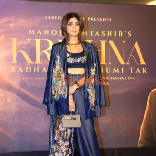 Photos: Shilpa Shetty, Jackie Shroff and other attend Manoj Muntashir's Krishna – Radha Se Ranbhumi Tak that was launched in NMACC