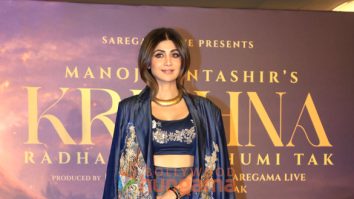 Photos: Shilpa Shetty, Jackie Shroff and other attend Manoj Muntashir’s Krishna – Radha Se Ranbhumi Tak that was launched in NMACC
