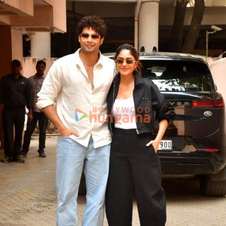 Photos: Siddhant Chaturvedi and Mrunal Thakur snapped during Do Deewane Seher Mein promotions