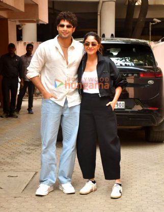 Photos: Siddhant Chaturvedi and Mrunal Thakur snapped during Do Deewane Seher Mein promotions