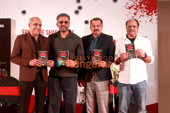 Photos: Suniel Shetty attends the book launch of ‘Black Scorpion’