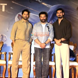 Photos: Sunny Deol, Varun Dhawan, Ahan Shetty and others attend the success press conference of Border 2