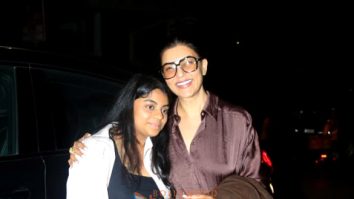 Photos: Sushmita Sen snapped with her daughter in Bandra