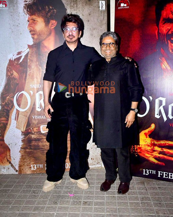 photos triptii dimri avinash tiwary and others attend special screening of o romeo 3