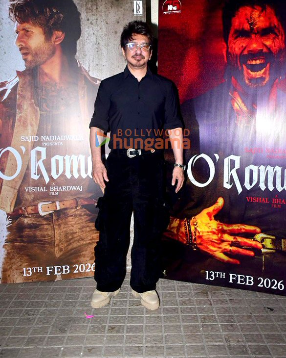 photos triptii dimri avinash tiwary and others attend special screening of o romeo 9