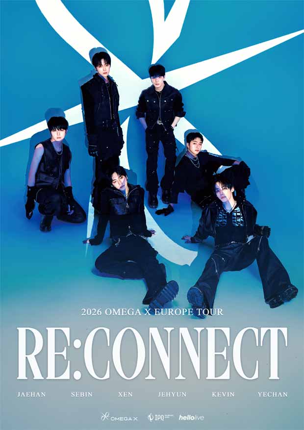 OMEGA X announces first European tour RE:CONNECT, set to meet fans across eight cities
