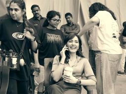 Raashii Khanna offers a subtle BTS peek from her next film project