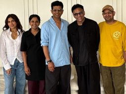 Ram Madhvani marks 10 years of Neerja with intimate celebration; cuts cake with Bhumi Pednekar, Mahaveer Jain and Viineet Kumar Siingh