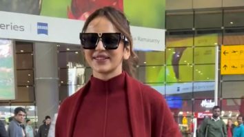 Lady in red! Rakul Preet Singh