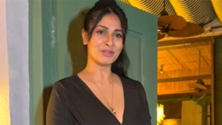 Tanishaa Mukerji looks beautiful as she pose for media