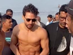 Tiger Shroff’s early morning at Juhu Beach