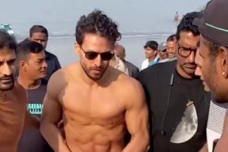 Tiger Shroff’s early morning at Juhu Beach