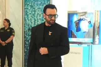 Saif Ali Khan papped in a dapper look pose for media