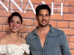 Sidharth Malhotra & Tamannaah Bhatia pose together for media
