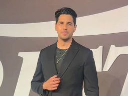 Sidharth Malhotra in all black stylish fit