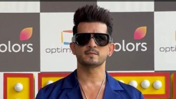 Arjun Bijlani in a dashing electric blue fit