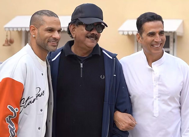 Akshay Kumar and Shikhar Dhawan turn Bhooth Bangla set into a cricket ground; makers drop BTS video ahead of April release