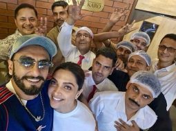 Deepika Padukone and Ranveer Singh step out for seafood date in Mumbai; viral pics leave fans gushing