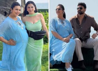 Divyanka Tripathi flaunts baby bump on fun day out with Shraddha Arya; Vivek Dahiya joins them