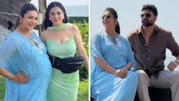 Divyanka Tripathi flaunts baby bump on fun day out with Shraddha Arya; Vivek Dahiya joins them