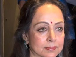 Hema Malini papped in a beautiful saree