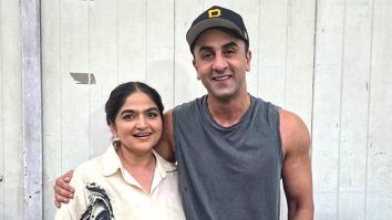 Indira Krishna shares photo with Ranbir Kapoor from Ramayana sets: “Love you RK”