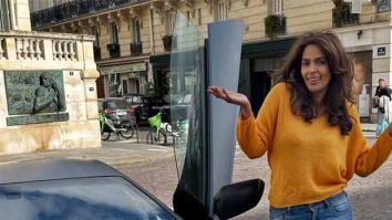 Mallika Sherawat zips off in a roaring Lamborghini Aventador, and the internet cannot look away