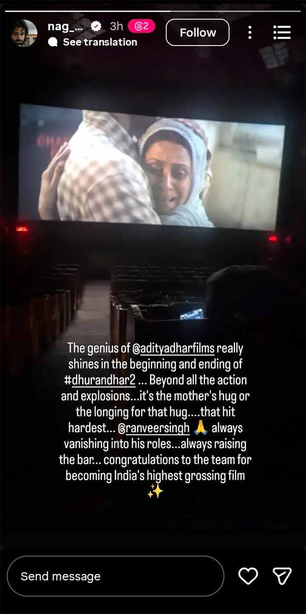 Nag Ashwin praises Ranveer Singh’s performance in Dhurandhar The Revenge: “Always raising the bar”