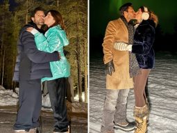 Nupur Sanon and Stebin Ben share dreamy honeymoon pics from Finland; couple seals romance under Northern Lights
